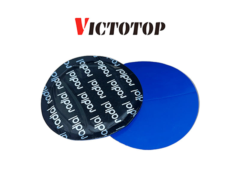 3-1/8" (80mm) Large Round Radial Tire Repair Patches – 100/Bag