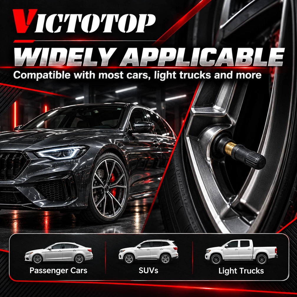 100-1000pcs TPMS Tire Pressure Monitoring System Snap in Sensor Valve Stem TR413 (view 5)